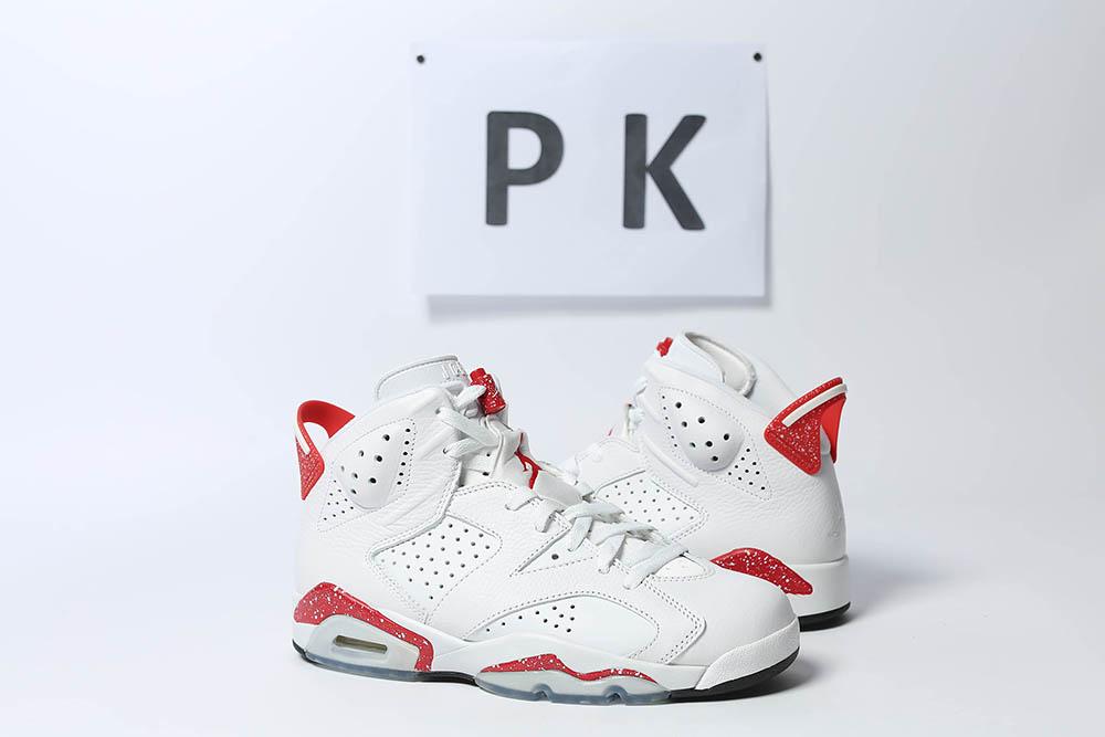 PK GOD Jordan 6 Retro Red Oreo RETAIL MATERIALS READY TO SHIP